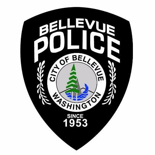 A Bellevue Police badge.
