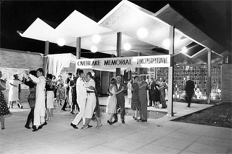 The first Bandage Ball included a band made up of physicians and dancing under the stars.