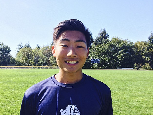 Mercer Island grad Alex Chung is in the starting lineup as a freshman for the Bellevue Bulldogs men's college soccer team.