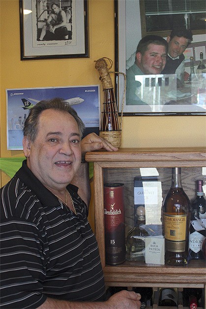Nick Leisos celebrated his 35 years in business at his Bellevue restaurant on Tuesday.