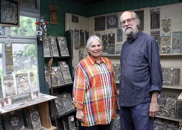 Bill and Iris Jewett have been participating in Bellevue Arts Week since the early nineties.