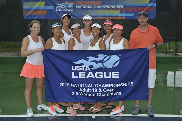 A women’s tennis team based out of Bellevue captured a national title at the USTA League 2.5 National Championships at the Mobile Tennis Center in Alabama. The Bellevue team