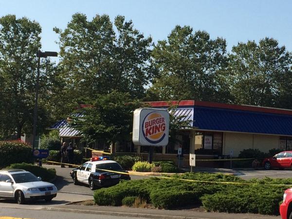 Bellevue Police are investigating a fatal stabbing that occurred Sunday afternoon at the Burger King on Northeast 24th Street. A man between 35-40 years of age died at the scene