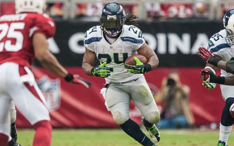 The Bellevue Police reports Seattle Seahawks running back Marshawn Lynch is under investigation for allegations of assault and damage to personal property at a downtown Bellevue apartment Sunday afternoon.