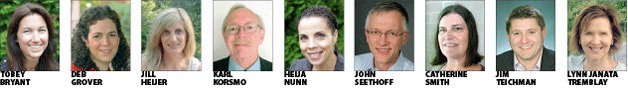 New members of the Bellevue Schools Foundation.