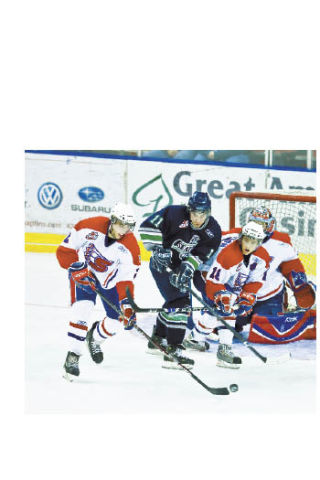 The Seattle Thunderbirds will break in the new 6