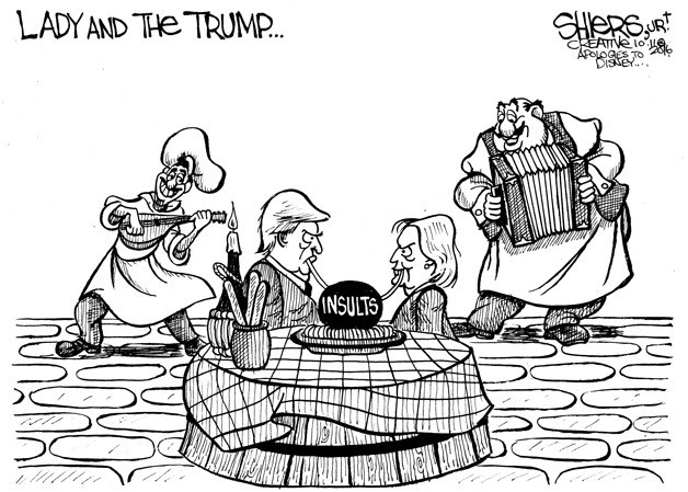 Lady and the Trump | Cartoon