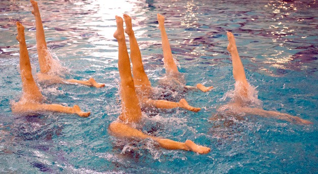 Local girls will compete in the national synchronized swimming championships.