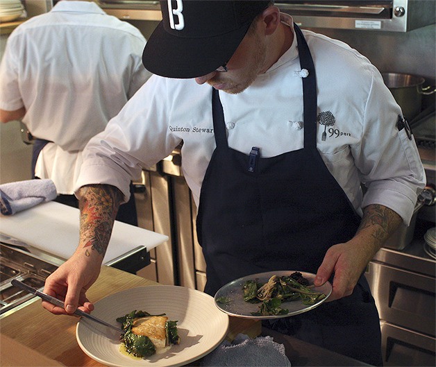 Executive Chef Quinton Stewart brings his culinary experience to 99 Park in Bellevue