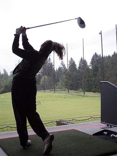 The Bellevue Golf Course is getting a positive amount of play at its newly opened double-decker driving range