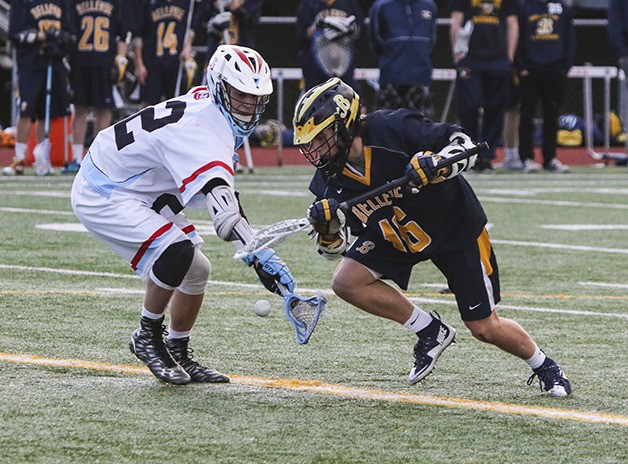 Bellevue player Andrew Blasko