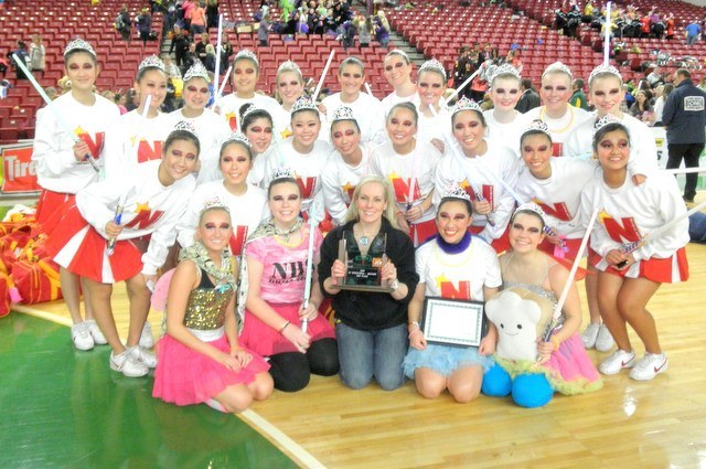 The Newport High School Drill Team won  2nd place at the state competition last week