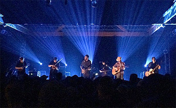 Minnesota bluegrass quintet Trampled By Turtles plays before the sold-out crowd at the Sodo Showbox in Seattle on Saturday