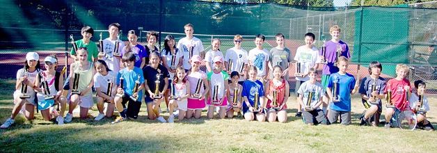 The Eastside's summer tennis league for kids of all ages and economic backgrounds culminated in a season-ending jamboree on Friday