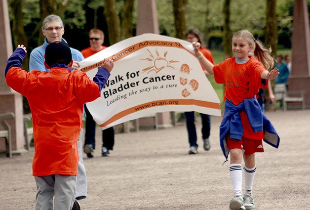 The Seattle Cancer Care Alliance hosted the state's first fundraising walk for bladder cancer Saturday
