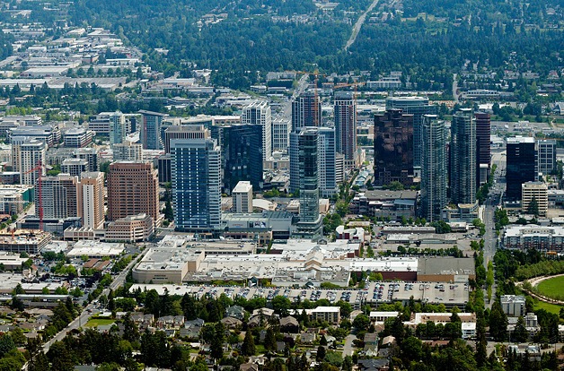 Bellevue is listed as the 12th wealthiest city in the US with a median family income of $98