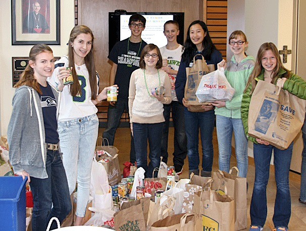 The Sacred Heart School students in Bellevue raised more than $1