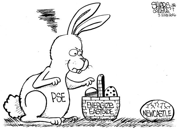 Energize Eastside Easter egg for Newcastle | Cartoon