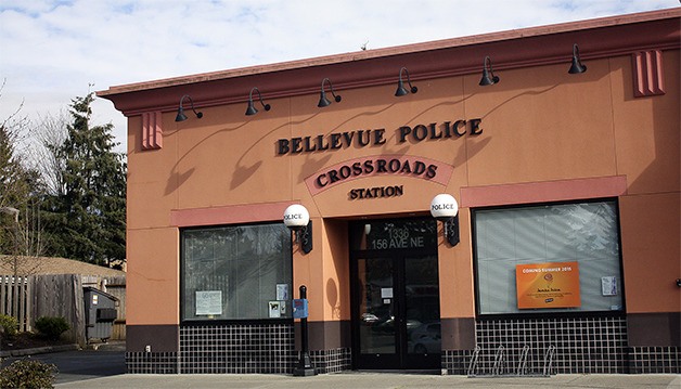 The Bellevue Police Department's Crossroads substation will relocate to vacant space by Crunch Fitness in the Crossroads Mall later this spring. The current site will be replaced with a Jamba Juice bar.