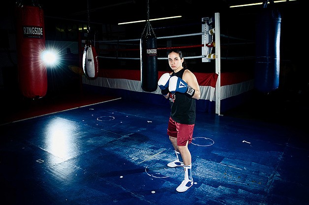 Amateur boxer Alex Love