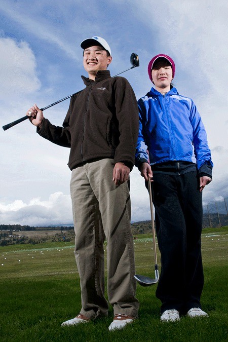 Kevin and Isabel Chien hope to become the first brother/sister combo to both qualify for the state tournament. Kevin qualified in the fall; freshman Isabel is expected to be one of Newport's top golfers this season.