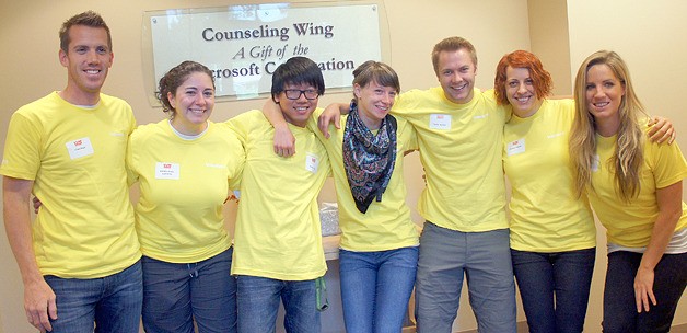 Microsoft Store employees volunteer to support YES