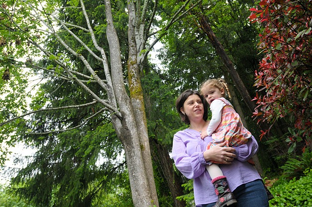 Lori Cleary and her daughter Vivian