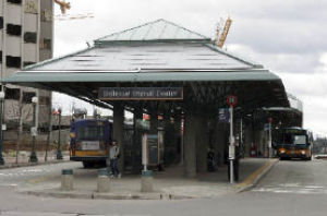 The downtown Bellevue Transit Center will the hub for increased bus service in the next three years.