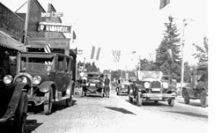 Bellevue Main Street in the 1920s