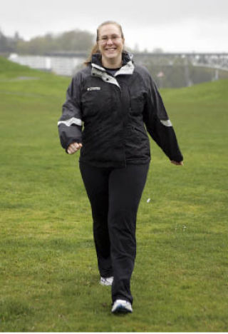 Jasmine Hentz hopes this weekend’s 20-mile walk will help others with depression when they need it.