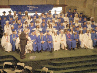 Bellevue Christian’s graduation was held at The City Church in Kirkland.