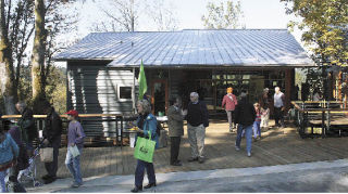 The new Mercer Slough Education Center will accommodate 40