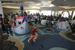 Kids’ Cove at Bellevue Square opened up to children and their families on Friday