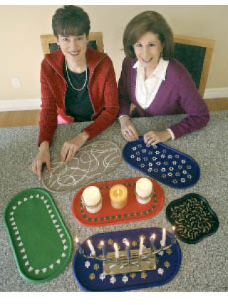 Myra Rothenberg and Tami Rudnick Rabin have been working on the creation of Decor Mates off and on for the last four years.