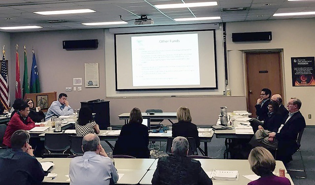 During an offsite workshop at the city’s Public Safety Training Center