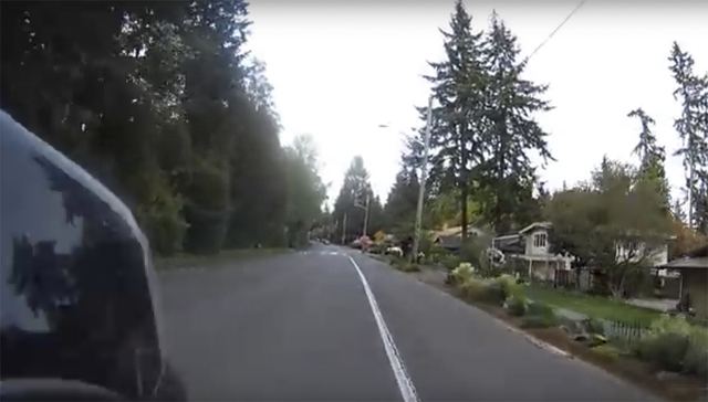 Bellevue cyclist captures his own hit-and-run on video