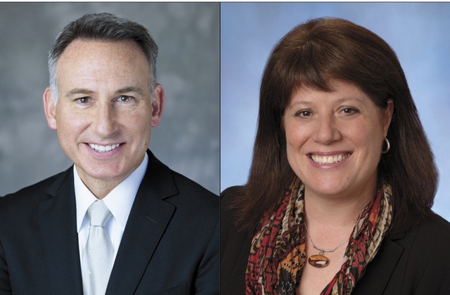 King County Executive Dow Constantine and King County Councilmember Claudia Balducci. Courtesy of King County