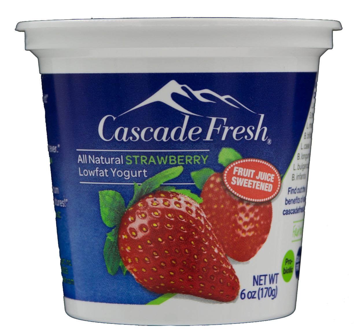 Kris Fuehr purchased Cascade Fresh yogurt with her husband Curt.
