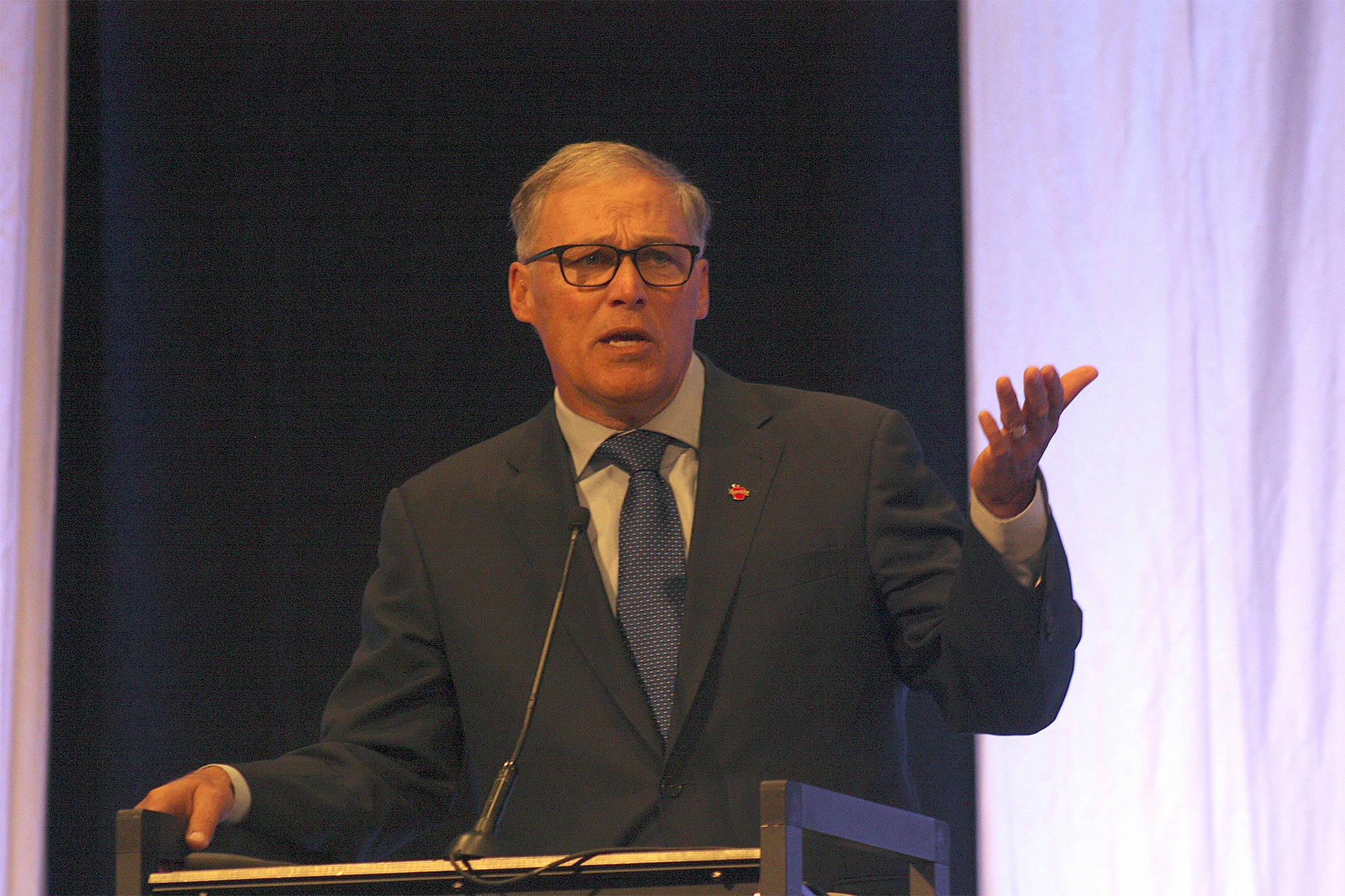 Washington Gov. Jay Inslee speaks about the need to build more homes in the state.