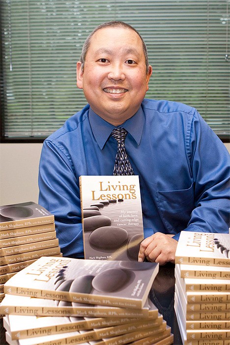 Mark Shigihara's continued to write his book no matter how lousy he felt.