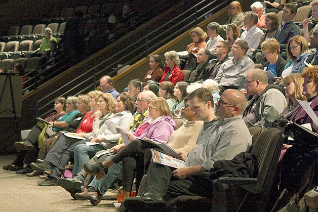 Residents spent Thursday night listening to city officials and voicing concerns of their own.