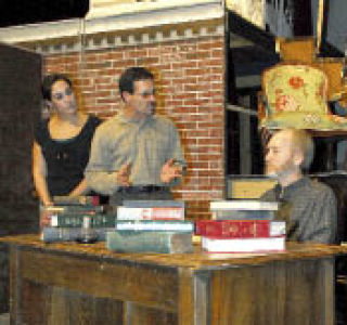 A father and daughter celebrate 10 years of performing together in this week’s Bellevue Youth Theatre production of “A Christmas Carol.” (From left) Barbara and Bernie Bauman