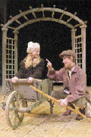 Katie Griffith (Mary) and Connor Russell (Dickon) star in Village Theatre’s KIDSTAGE production of “The Secret Garden