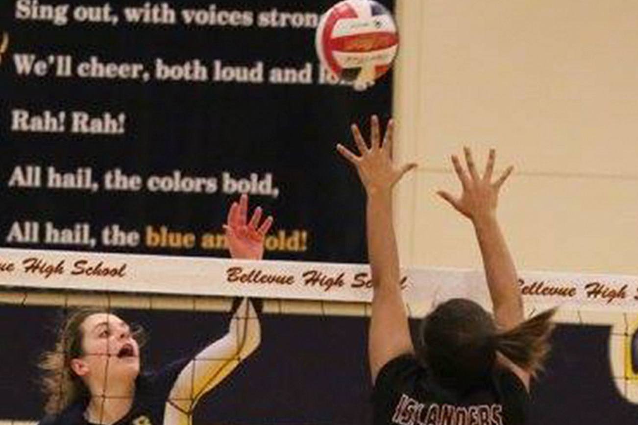 Bellevue Wolverines capture second place at KingCo 3A volleyball tourney