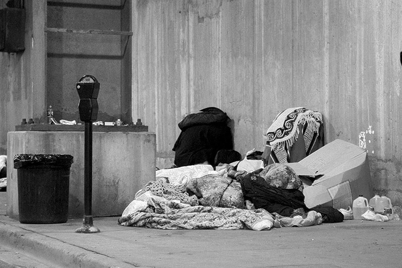 Homeless men living on the street share their stories