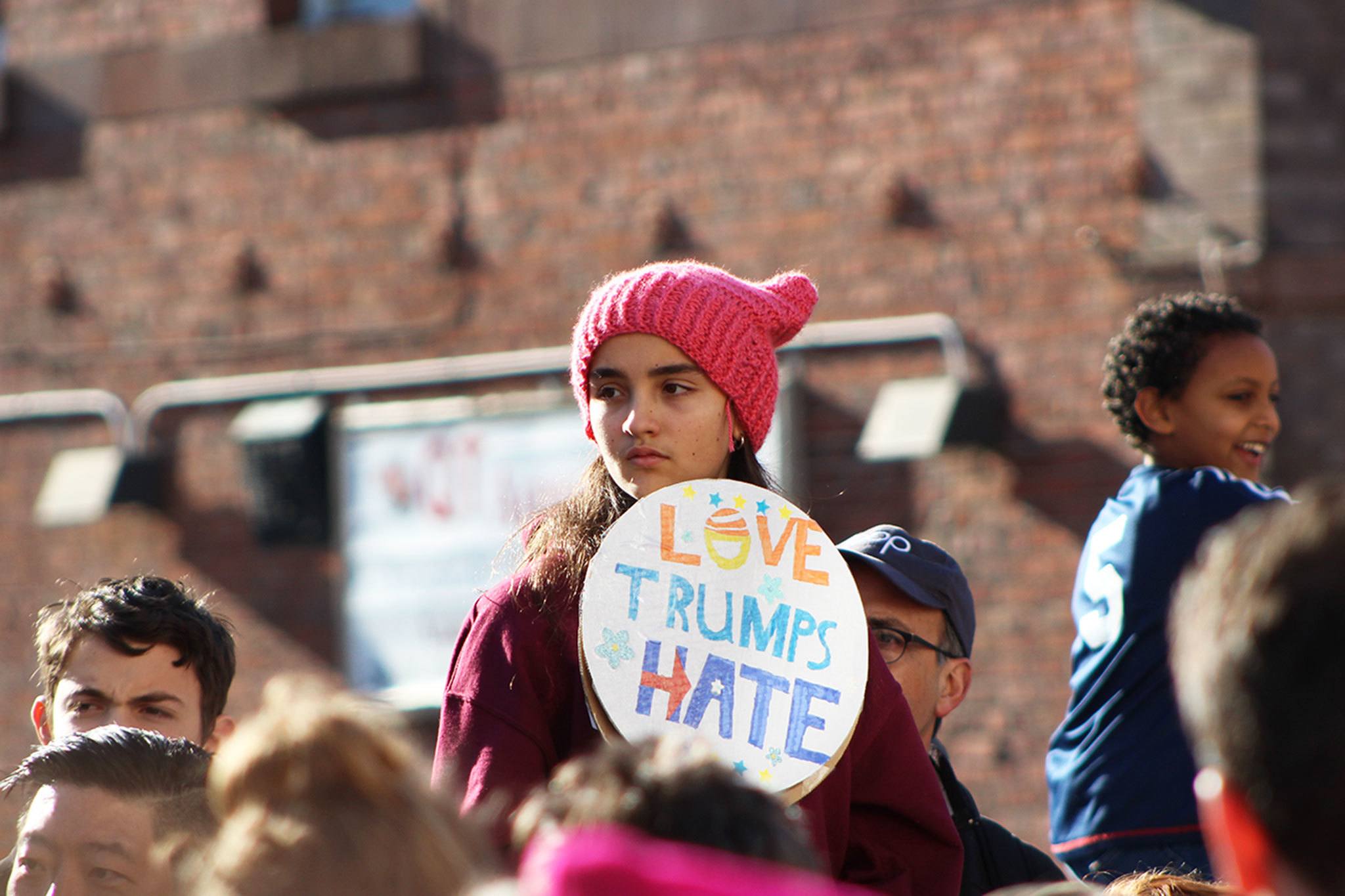 PHOTOS | Eastside residents vow not to be silenced at Women’s March
