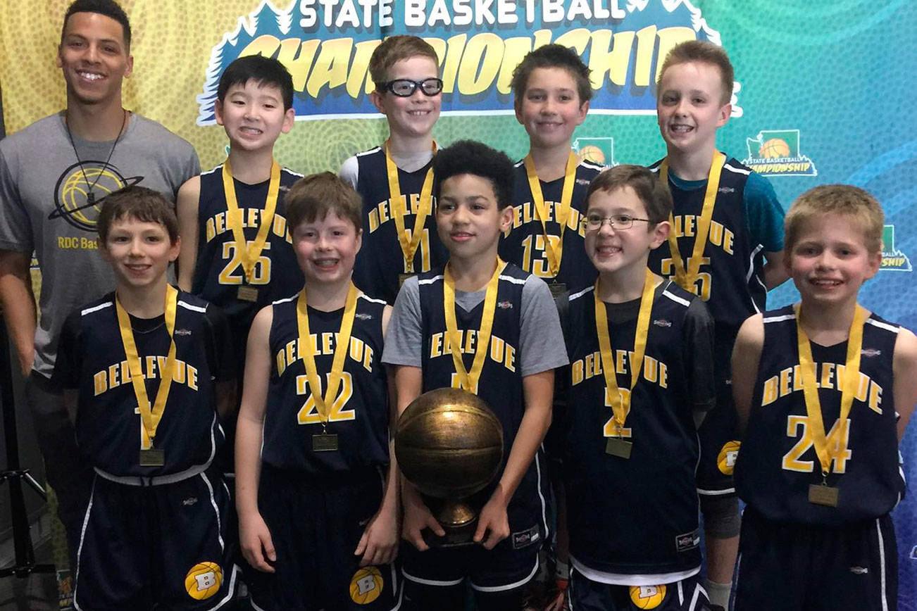 Fourth grade hoops squad wins state title
