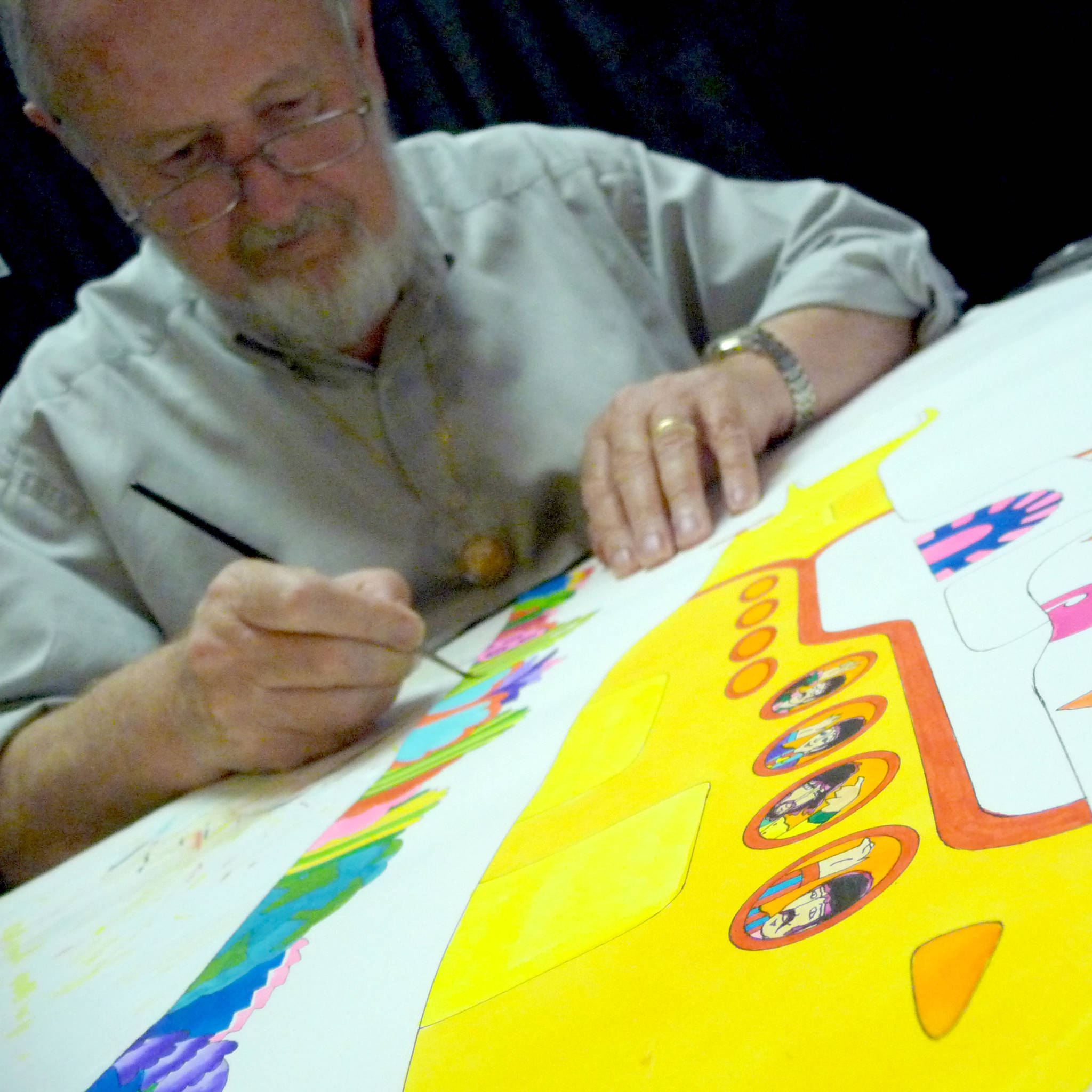 Beatles animator Ron Campbell brings artwork to Bellevue next week