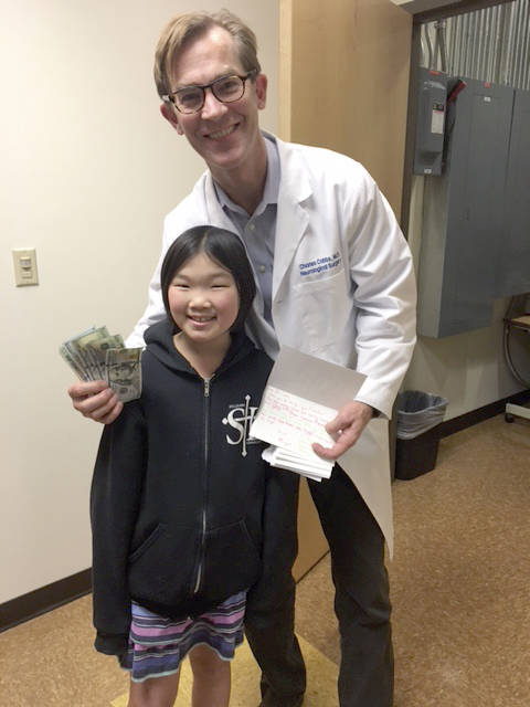 Bellevue student honors father by raising money to fight brain cancer