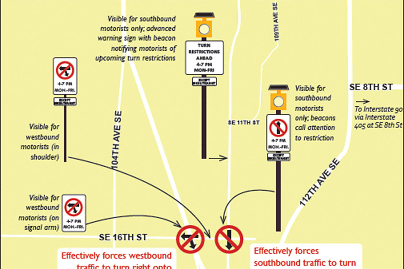 City imposes traffic restrictions in west Bellevue during East Link construction